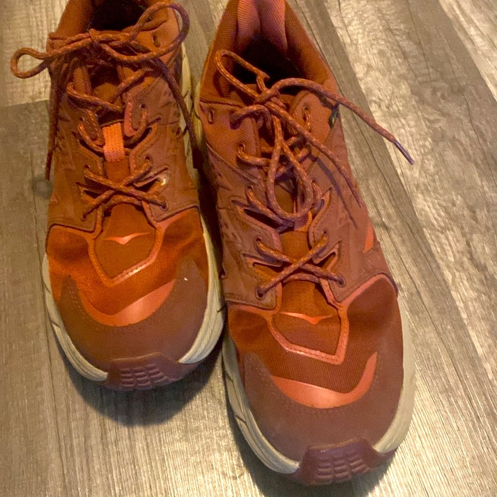 Hoka burgundy Athletic Shoes - Picture 3 of 5